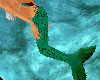 Mermaid Green Tail