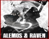 Alemos & Raven Sticker