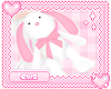 bunny backpack!