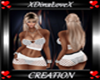 Full white crochet Set