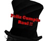 SOMBRE FELIZ CUMPLE RAUL