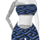 Blue V Set + Tattoo
