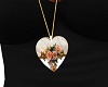 Rose Heart Necklace