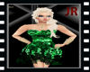 Jr Green Floral Dress