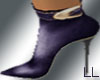 (LL) Purple Leather Boot