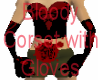 Bloody Corset w/ Gloves