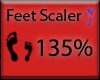 [Cup] Feet Scaler 135%
