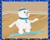Snowboarding Snowman