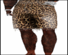 Brown Leopard Short