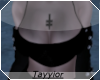 T*Crop Top Blk