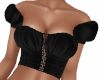 Black Romantic Top