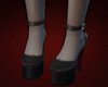 N. Stockings Black Shoes