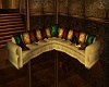 white leather couch