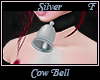 Silver Cow Bell F