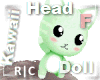 R|C Head Doll Green F
