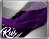 Rus:purple ankle boots