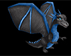 Blue and Sliver Dragon