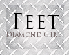 Diamond Girl Feet