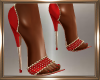 Red Dimd Shoes