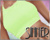 Casual Halter Lime