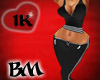 !!1K ACTIVE BLACK BM