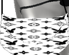 LV BAG WHITE AND BLACK