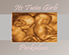 Twin Girls Sono Sticker
