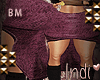 ❥BM|Skirt Plum
