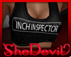 'S' inch inspector cami