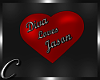 Diva Loves Jason Sign