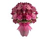 PINK FLOWER VASE