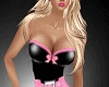 Isabella PVC Black/Pink