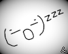 ん AFK sleeping sign