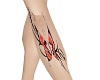 -C- Butterfly Leg Tattoo