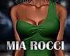 Green Peplum Top