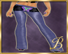 lilac belted pants