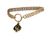 QOS Black Necklace Gold2