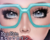 [E]*Blue Nerd Glasses*