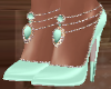 mint jewel heels