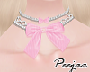 PJPinkBow Necklace