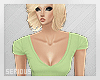 ♛| Lime Vneck Corset