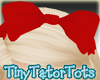 Kids Christmas Red Bow
