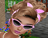 50s pink sunglasses*F