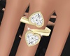 Gold Heart Ring