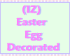 (IZ) Easter Egg Decor