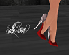 Two-Tone Heels -Red