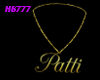 HB777 Necklace Patti Gld