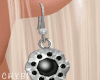 C~Black Angel Earrings