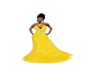ROBE DE SOIREE JAUNE