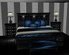 Black N Blue Bed